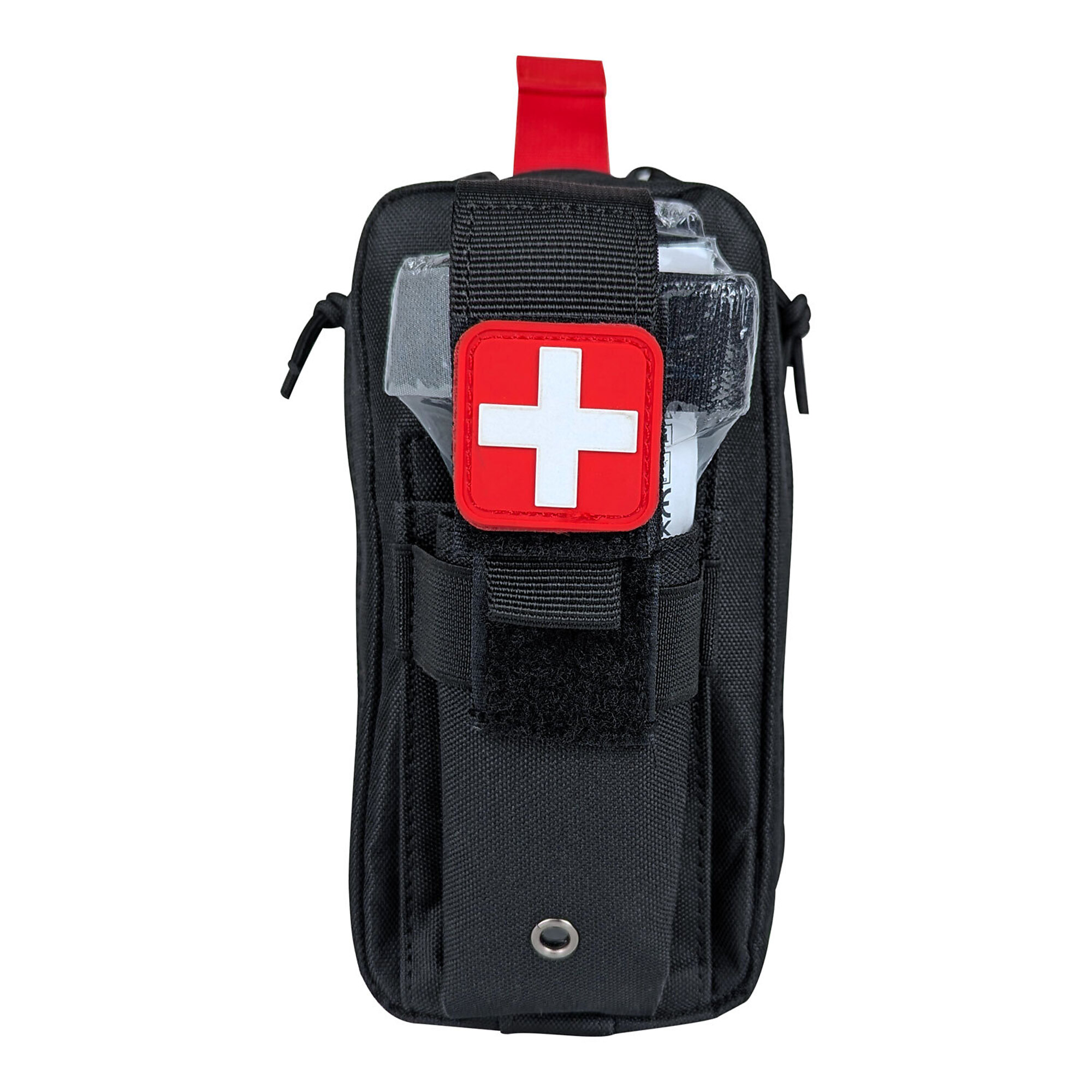 Kemp USA Tourniquet Holster Pouch with MOLLE — Includes C-A-T Tourniquet Kit, EMT Shears, Compressed Gauze, Model# 10-140-RK2